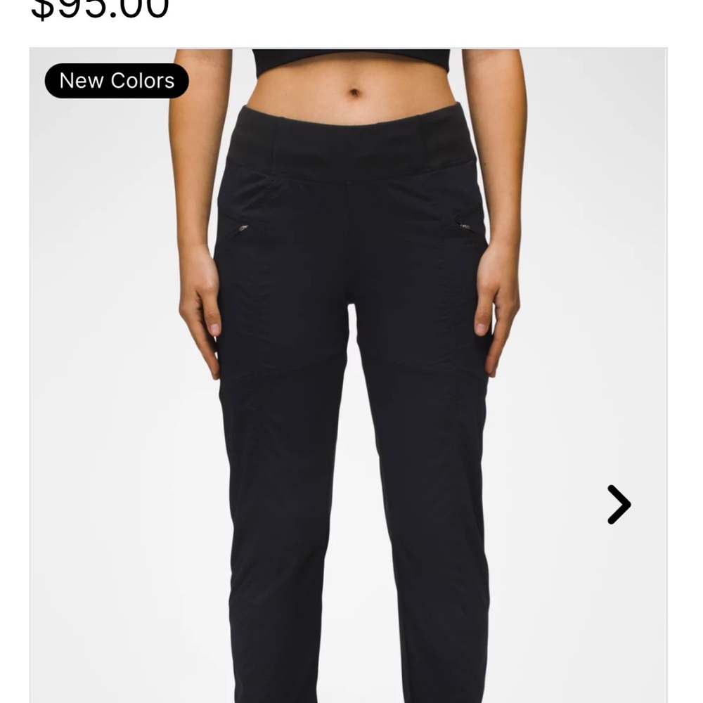 PRANA KOEN PANT Black, regular inseam (30 inches) size MEDIUM